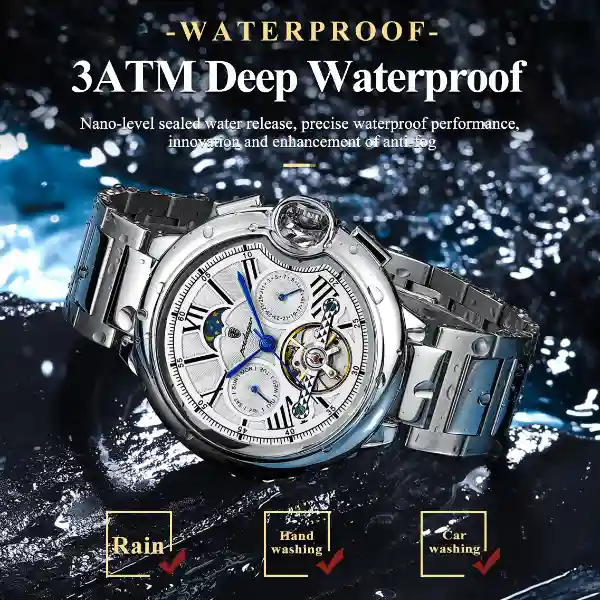 POEDAGAR 1413 Men's Watch