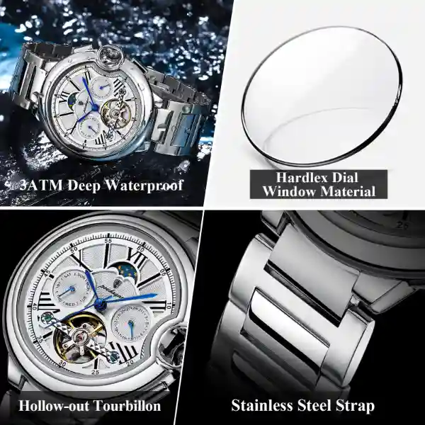 POEDAGAR 1413 Men's Watch